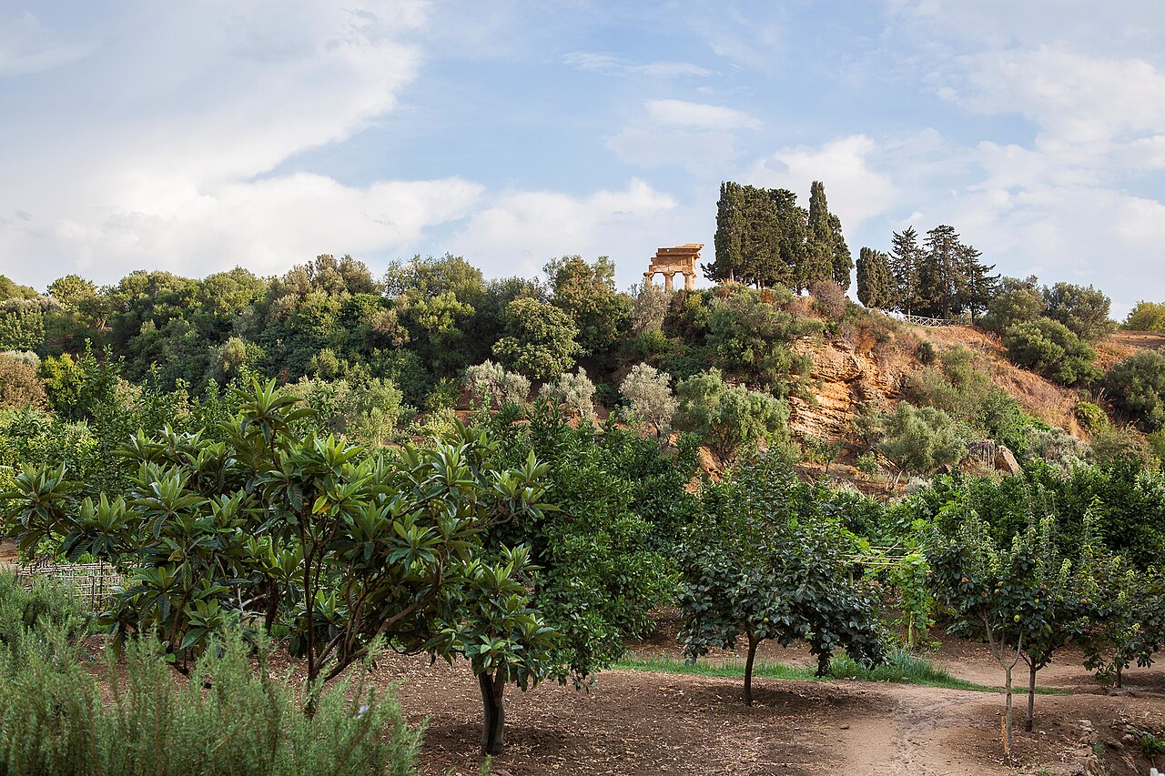 Il Giardino della Kolymbethra nella Valle dei Templi, Agrigento
