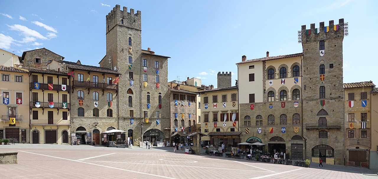 Piazza Grande ad Arezzo