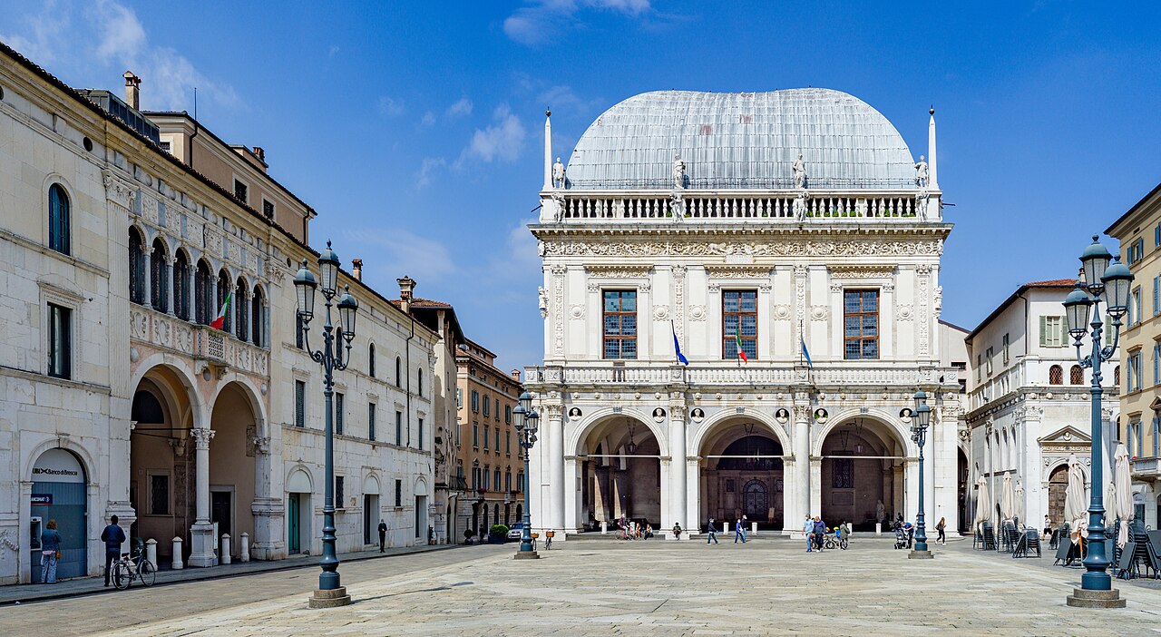 Il Palazzo della Loggia a Brescia