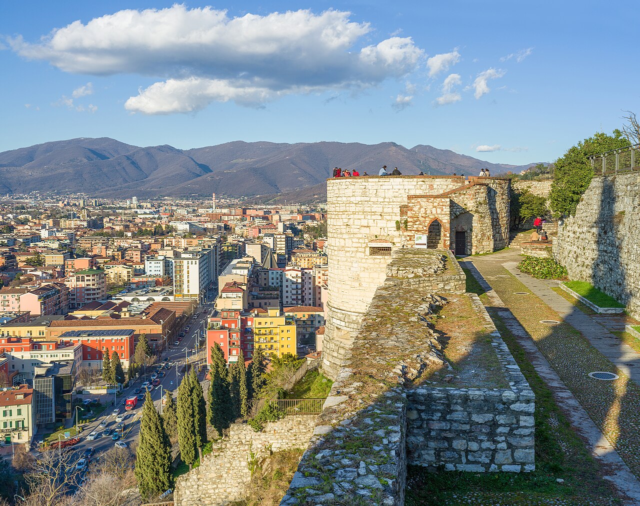Brescia vista dal Castello