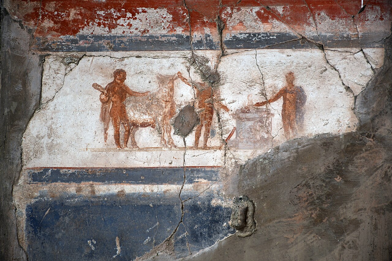 Le case romane negli scavi di Ercolano