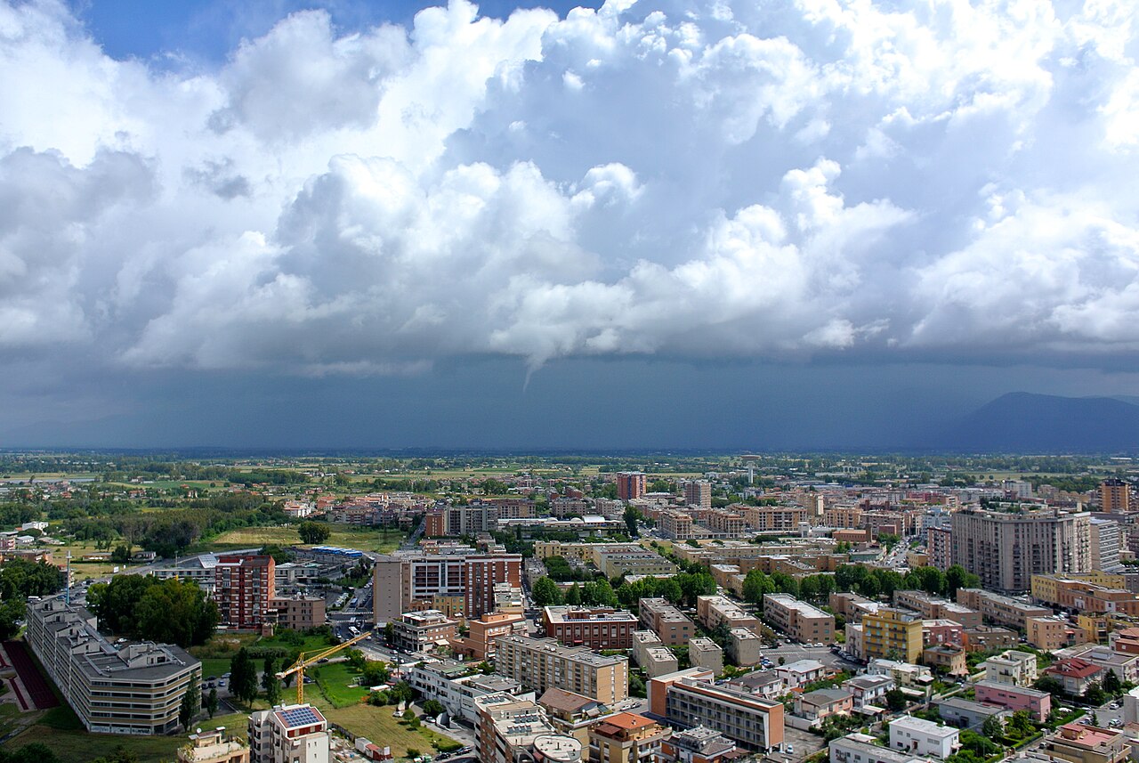 Vista panoramica di Latina