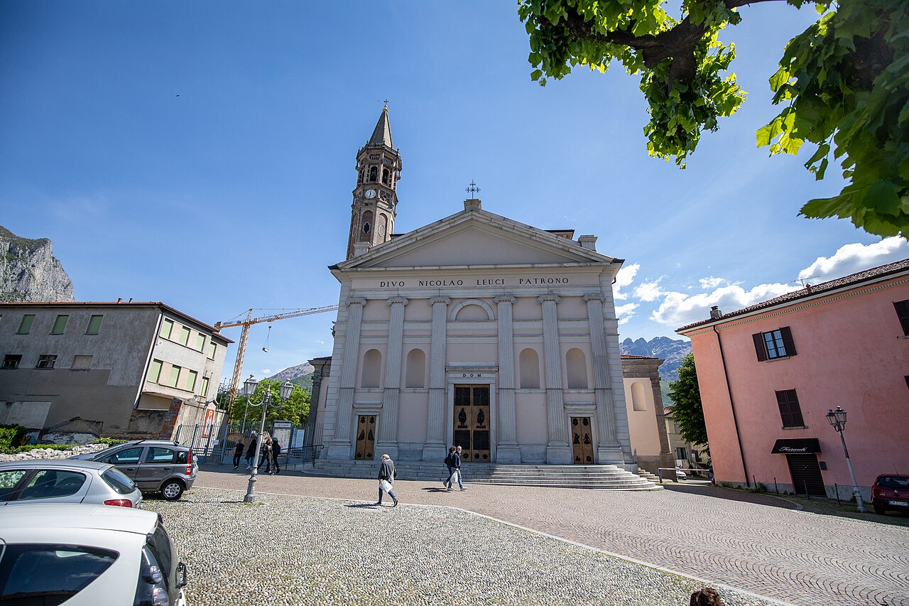 Il campanile della Basilica di San Nicolò a Lecco