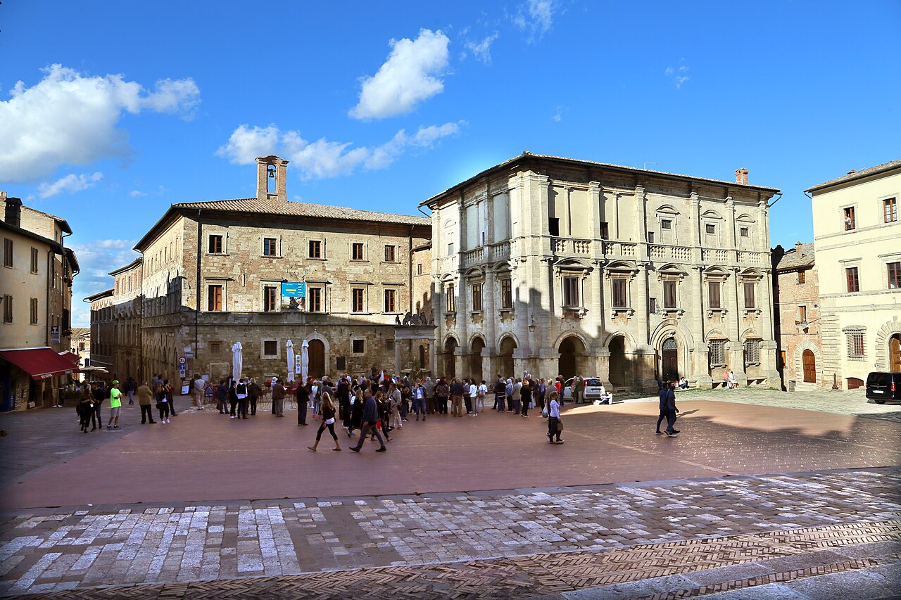 Piazza Grande a Montepulciano