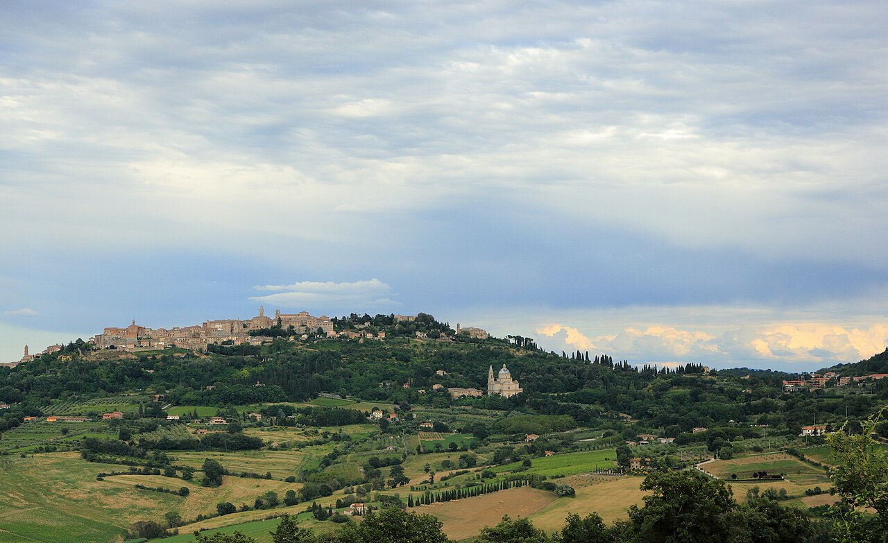 Montepulciano sulla collina