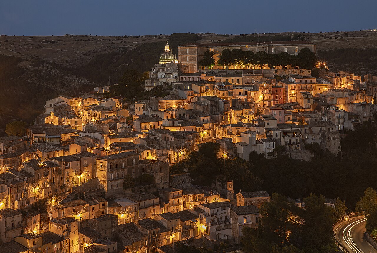 Ragusa Ibla al tramonto