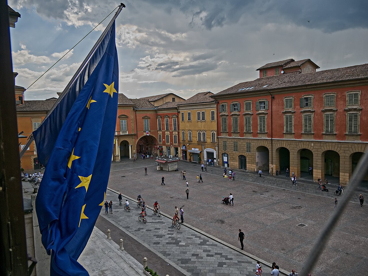 Piazza Prampolini, la piazza principale di Reggio Emilia