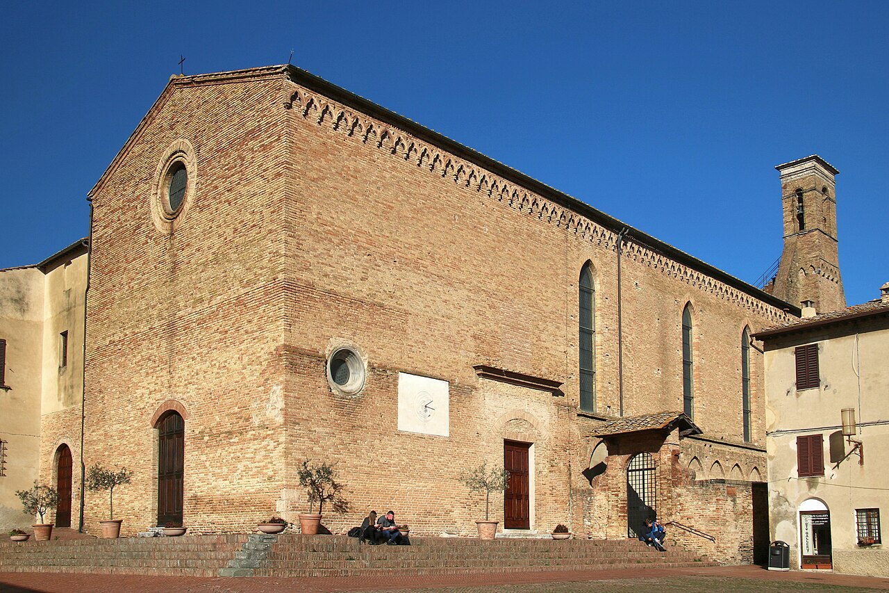 La chiesa di Sant'Agostino a San Gimignano