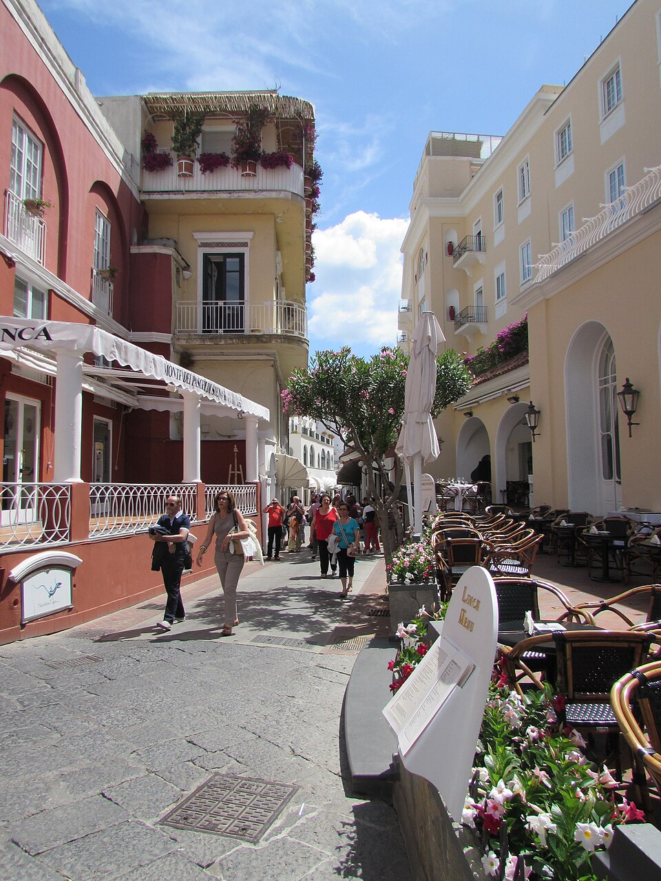 Via Camerelle, Capri