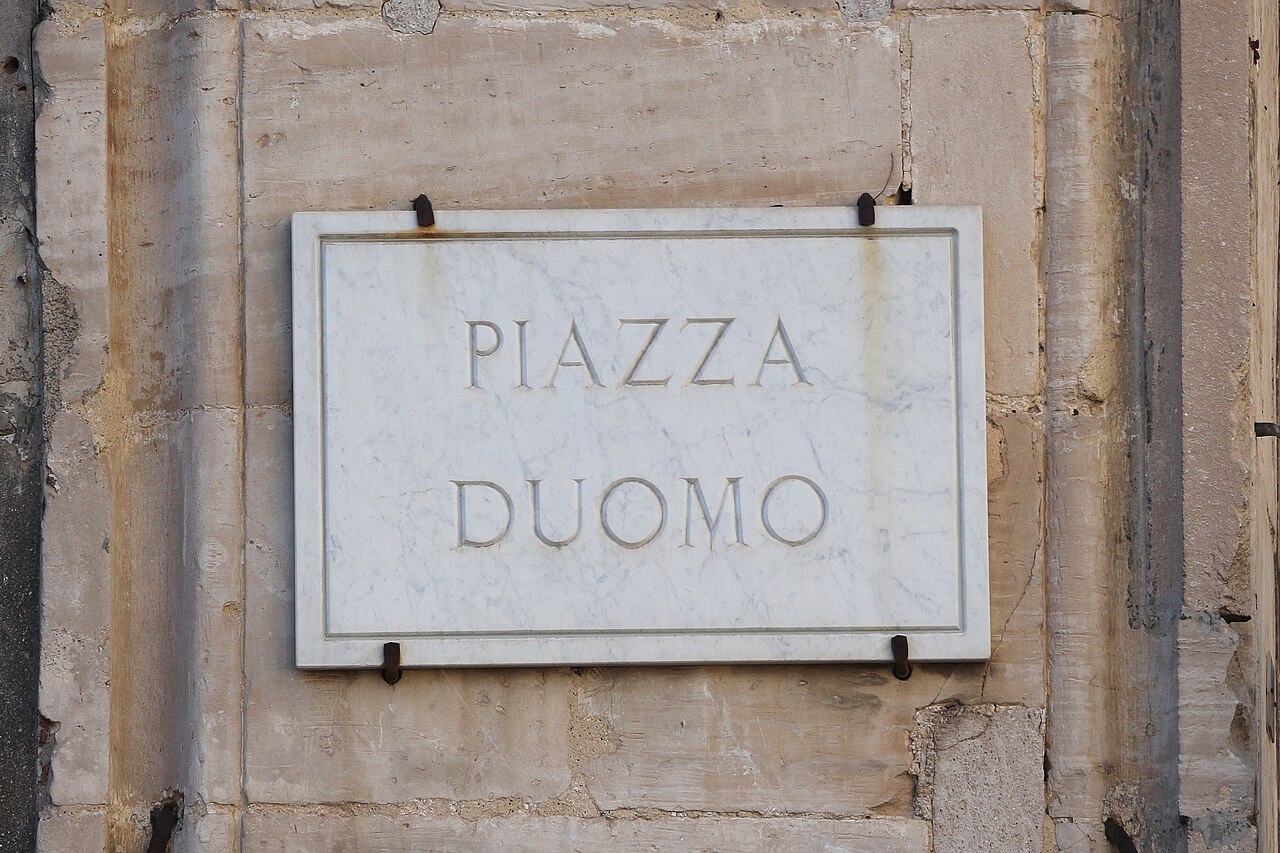 Piazza Duomo, Catania