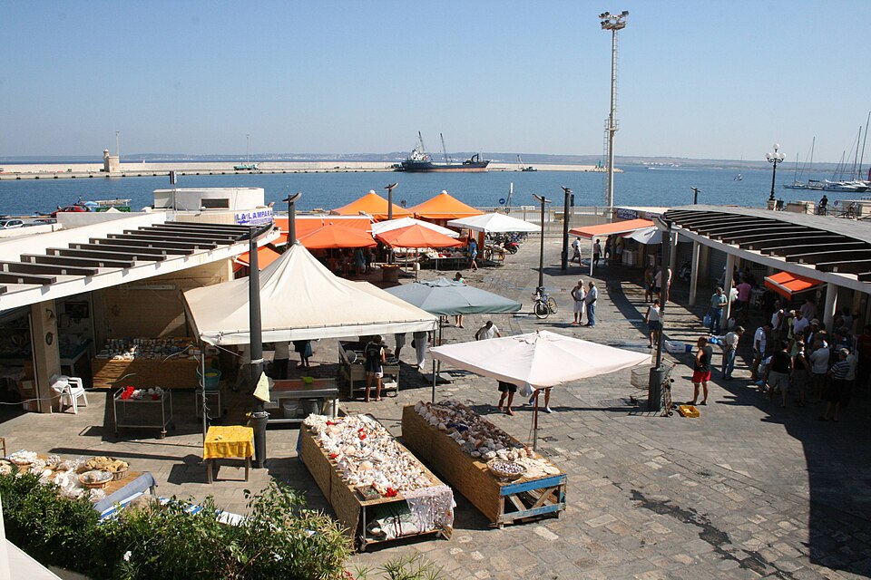 Mercato del pesce, Gallipoli
