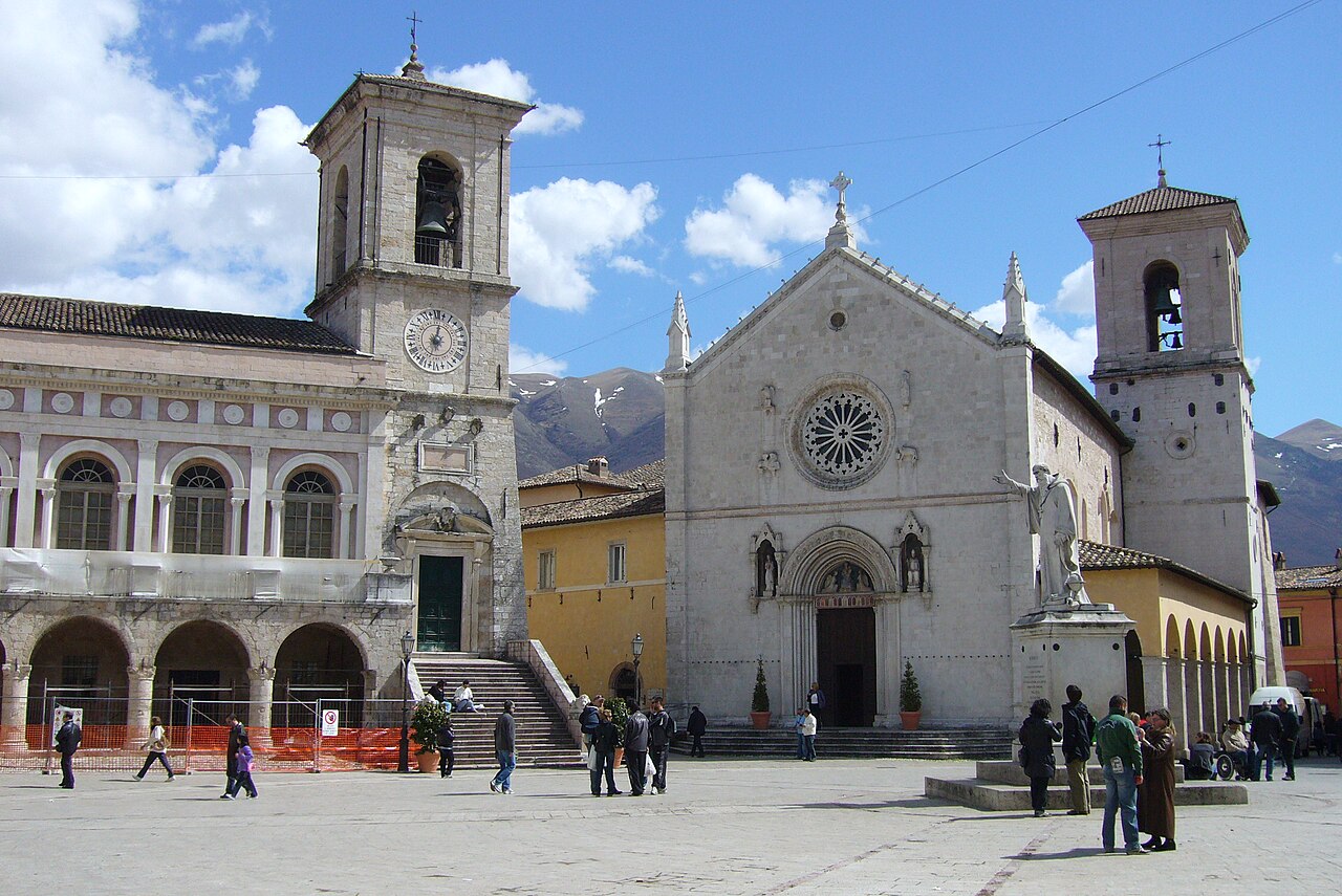 Piazza San Benedetto, Norcia