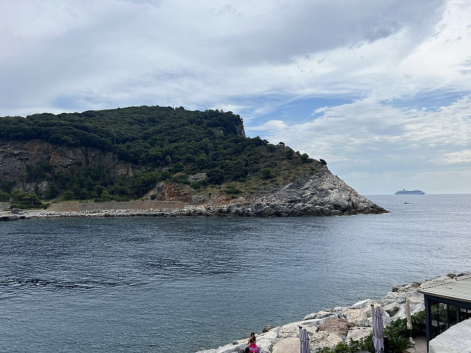 Belvedere sull'isola Palmaria, Portovenere