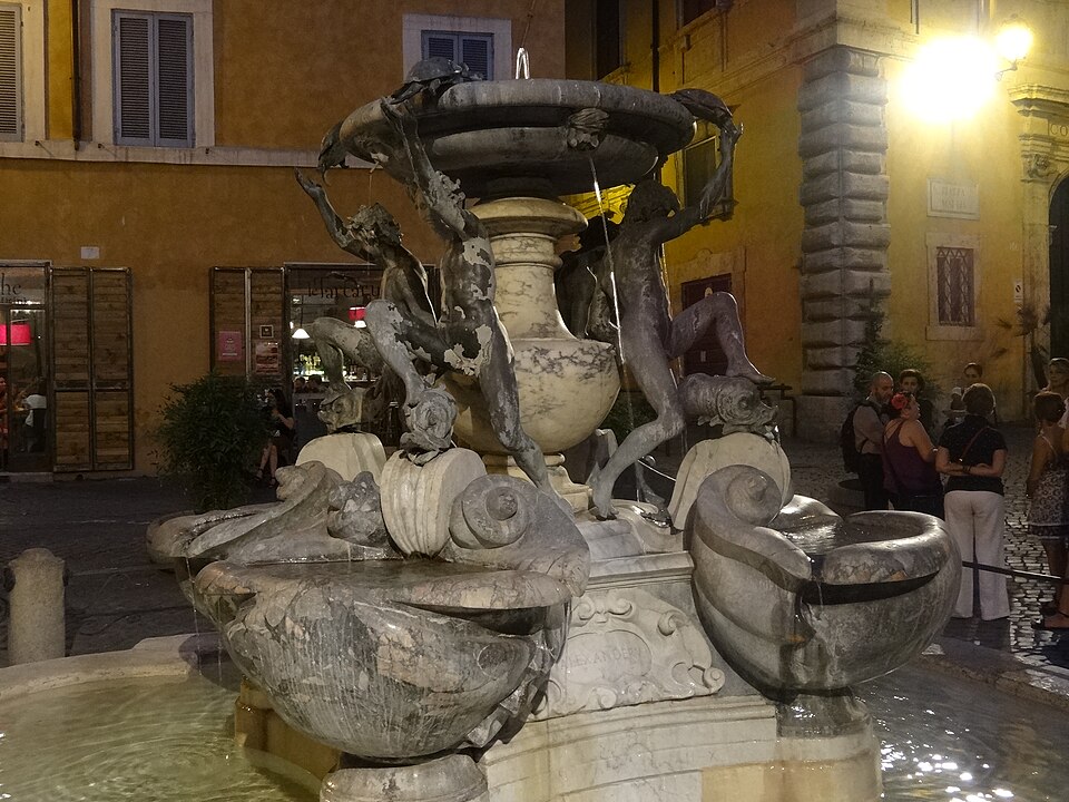 Fontana delle Tartarughe, Roma