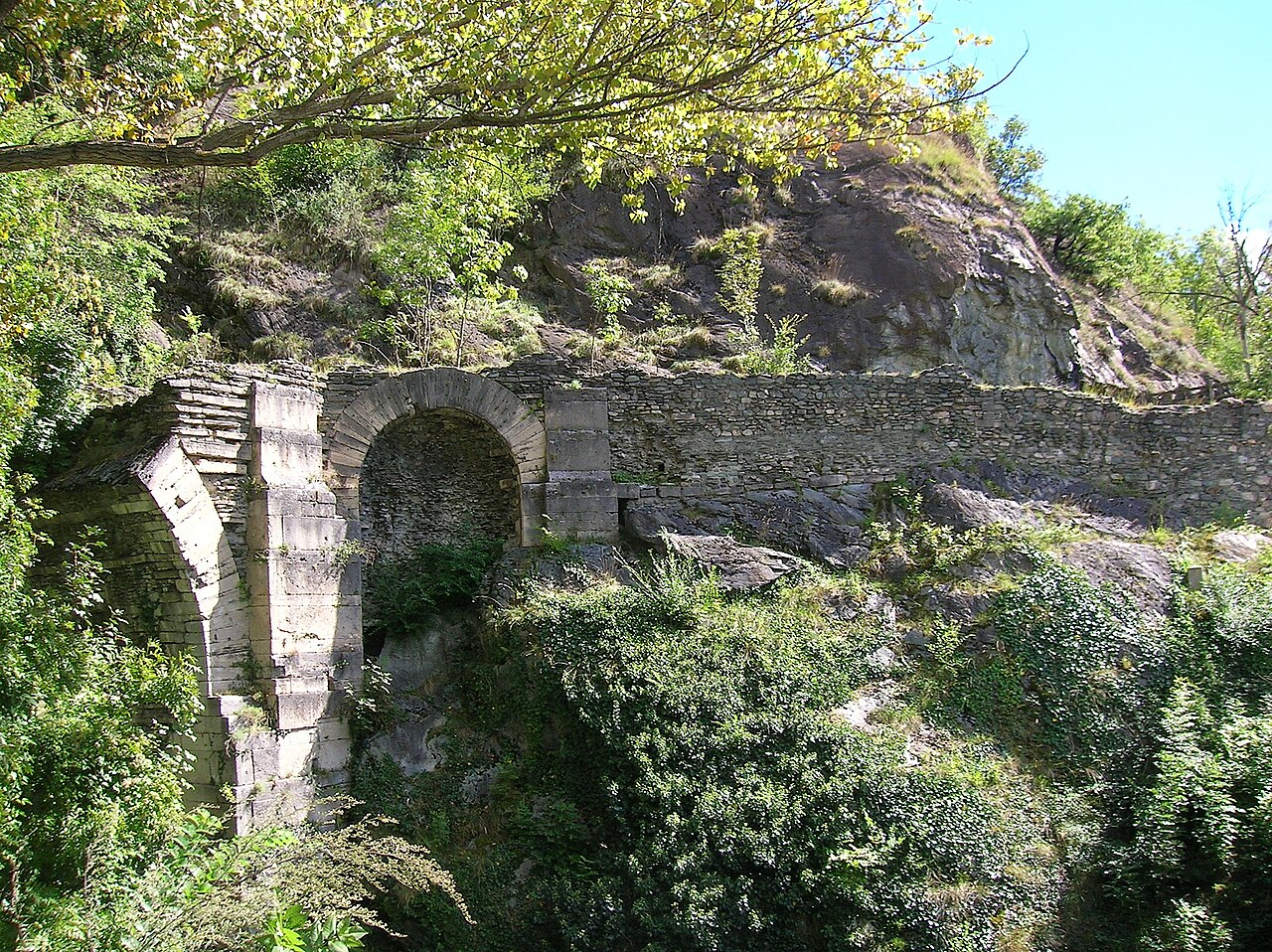 Ponte romano sul Cillian, Saint-Vincent