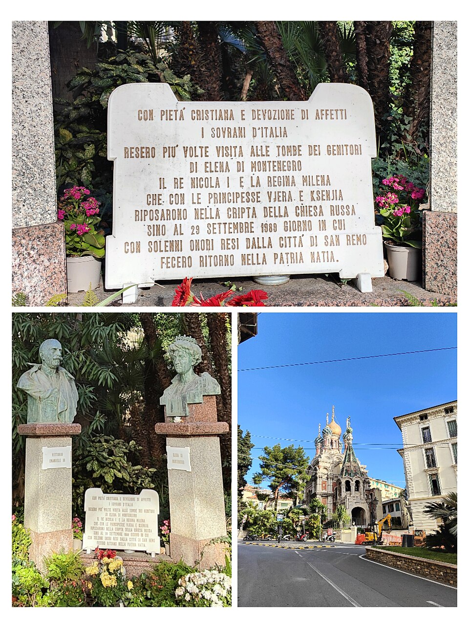 Chiesa russa ortodossa, Sanremo