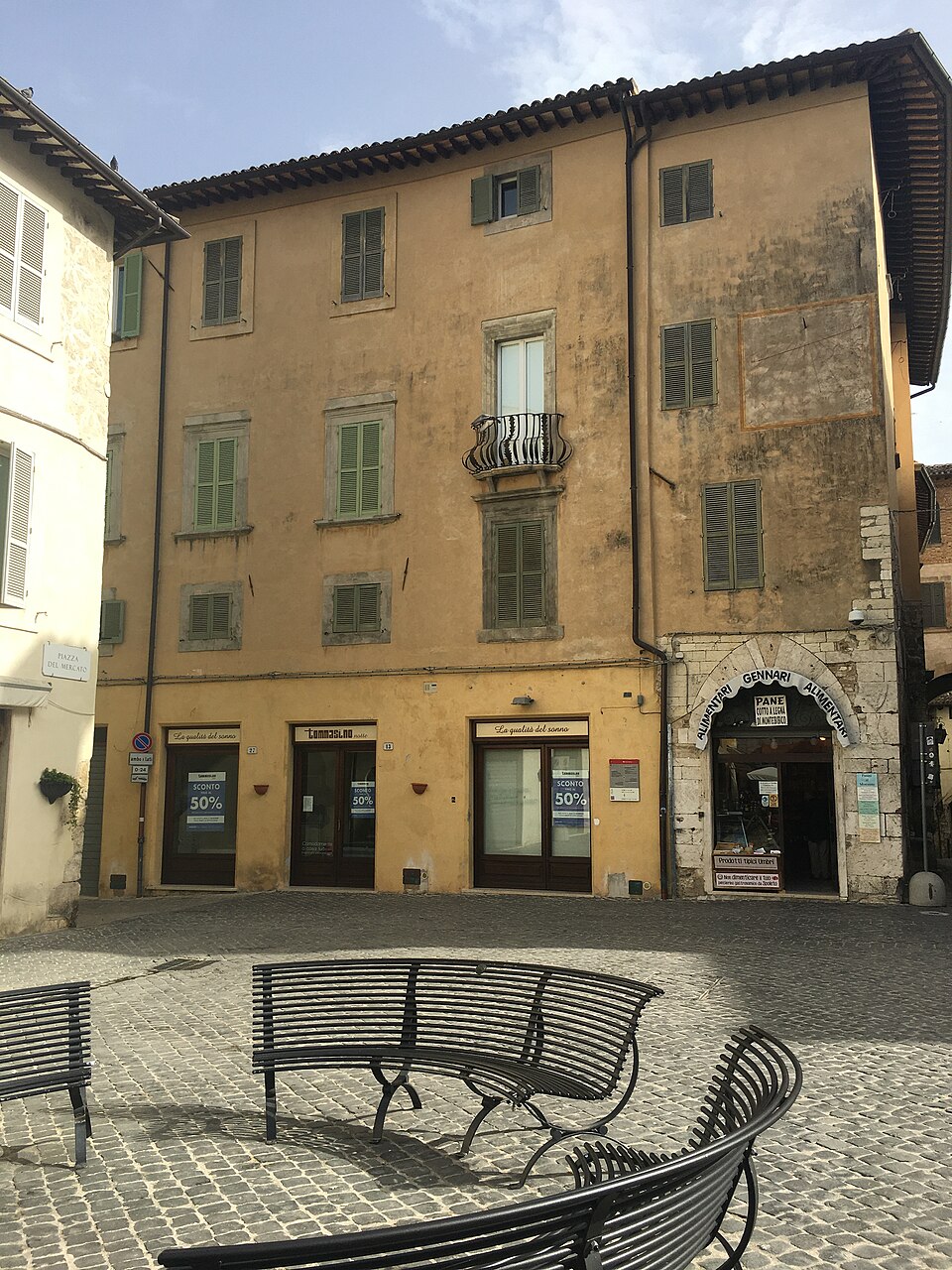 Piazza del Mercato, Spoleto