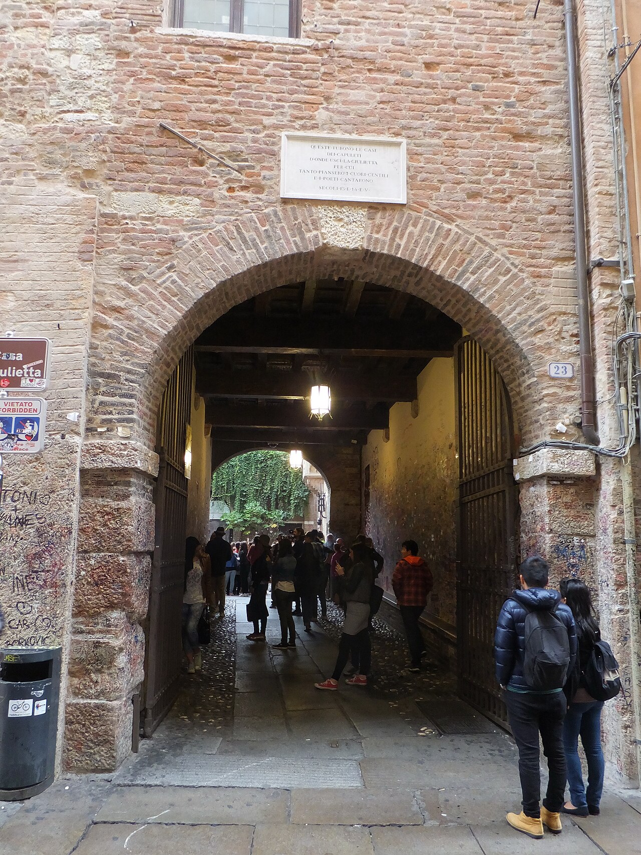 Casa di Giulietta, Verona