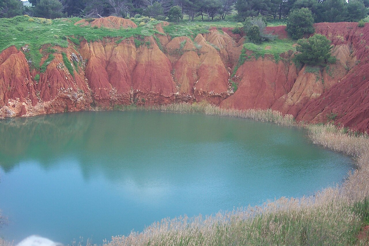 Cava di bauxite, Otranto