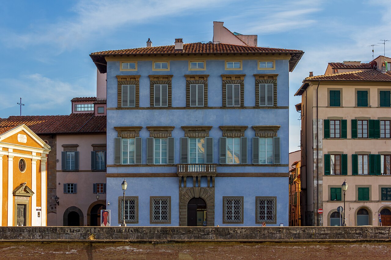 Lungarni e Palazzo Blu, Pisa
